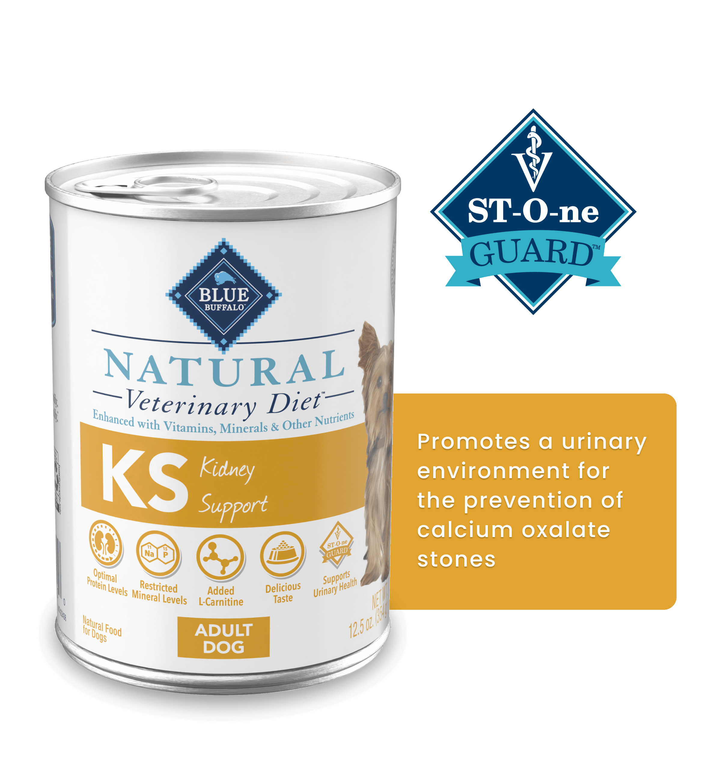 blue natural veterinary diet ks kidney support dog wet food